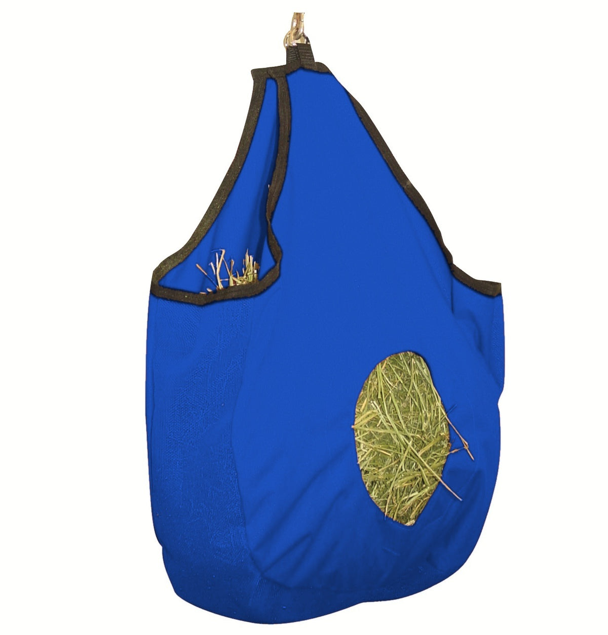 Hay Bag 28L x 22W Mesh Gusset 7.5" Feeding Hole