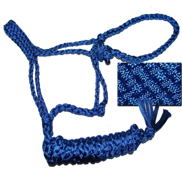 Mule Tape Halter, 10' Detachable Lead Rope, Size Cob / Pony