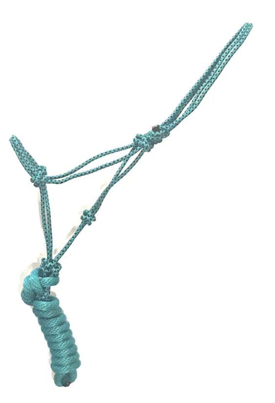 Rope Halter, Diamond Braided with 8' Lead, Colt Size