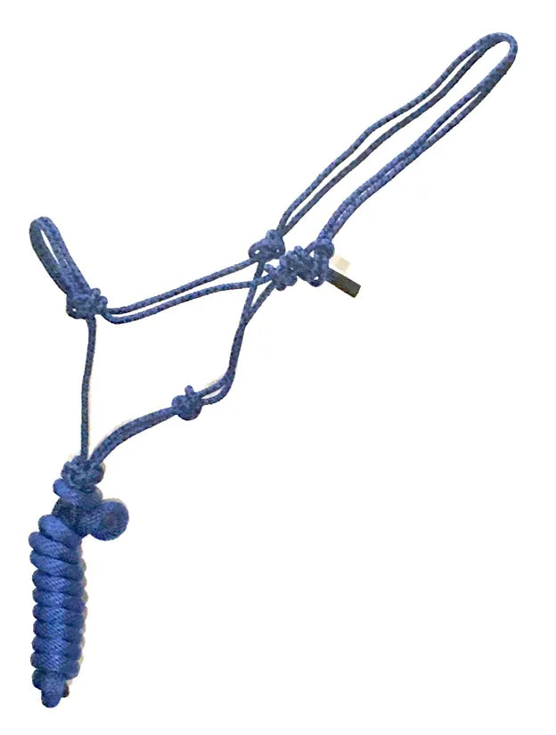 Rope Halter, Diamond Braided with 8' Lead, Colt Size