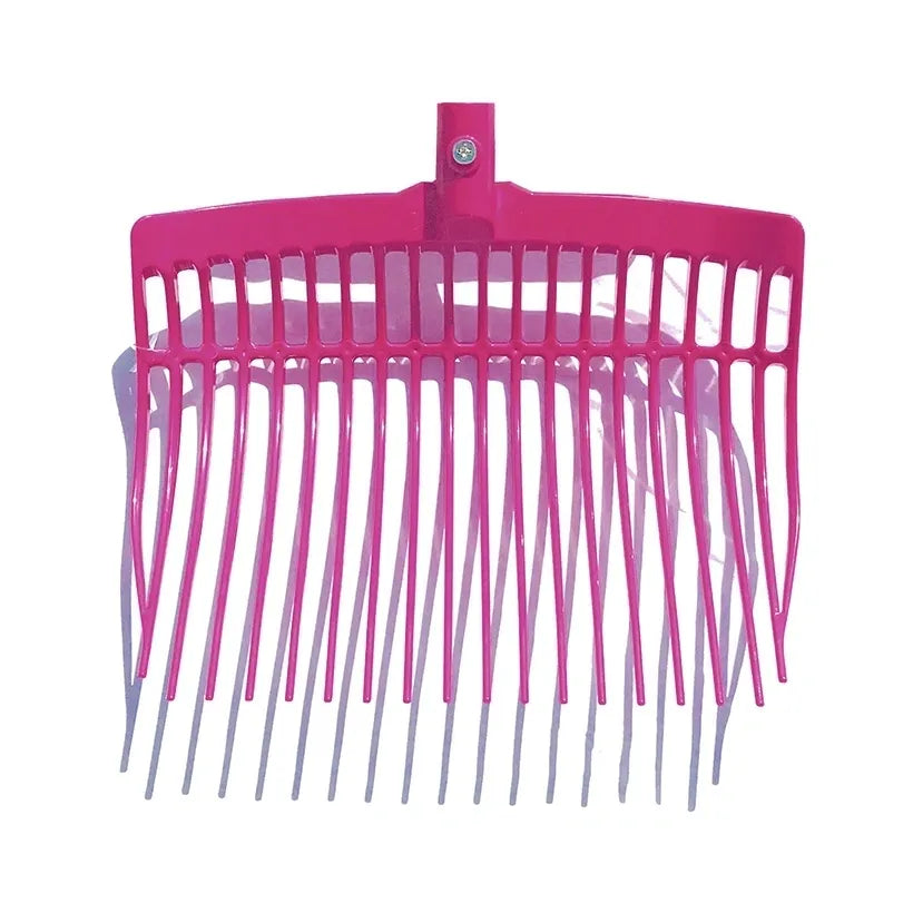 Manure Fork Scoop Head pink