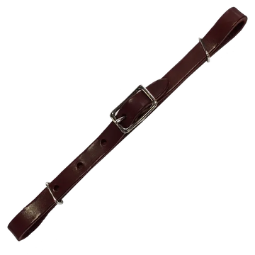Leather Flat Curb Strap