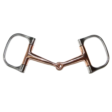 Bit SS Racing D 5" Snaffle Copper Mouthpiece #28010