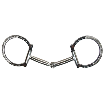 Bit Show D Snaffle Curved 5" Mouthpiece #28019