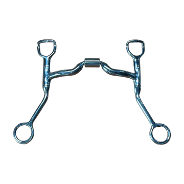 Stainless Steel Comfort Jointed Low-Port Swivel Mouth Futurity Bit #28028
