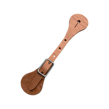 Spur Straps Leather with Nickel Buckle