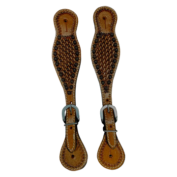Spur Straps Tooled #29110