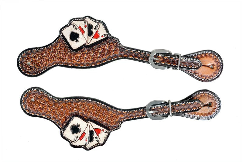 Horse leather strips