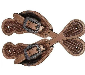 Spur Leather Straps Buckaroo style vintage buckle #29159