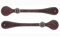 Spur Leather Straps Dark Oil Finish #29160