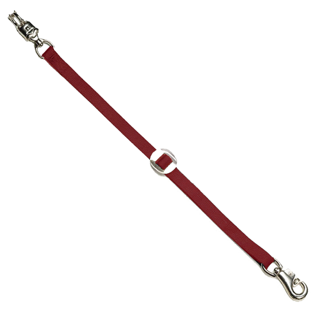 Trailer Ties Nickel Plated Bull Snap & Panic Snap 32" Long Adjustable