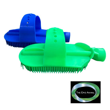 Curry Comb with Hose Attachment