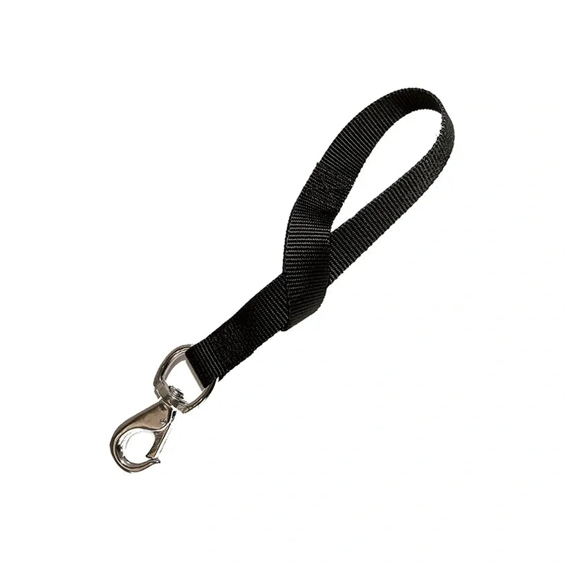 Bucket Strap 1" Nylon Webbing, Nickel Plated Snap