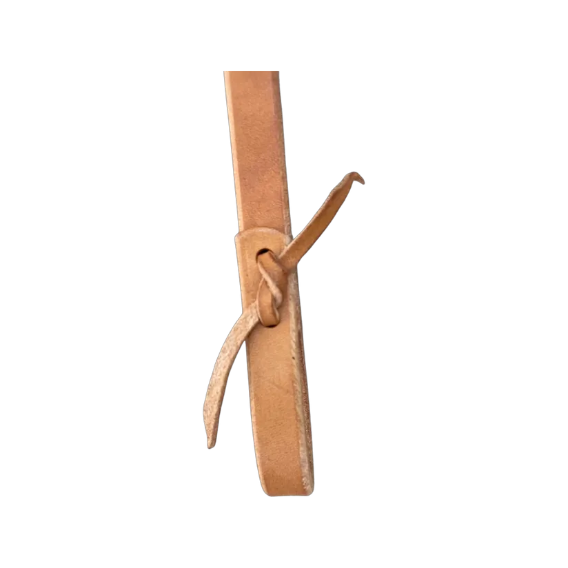 Harness Leather Reins with Water Ties LO