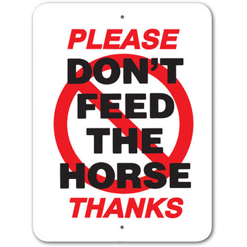 Please Don't Feed the Horses #3245307