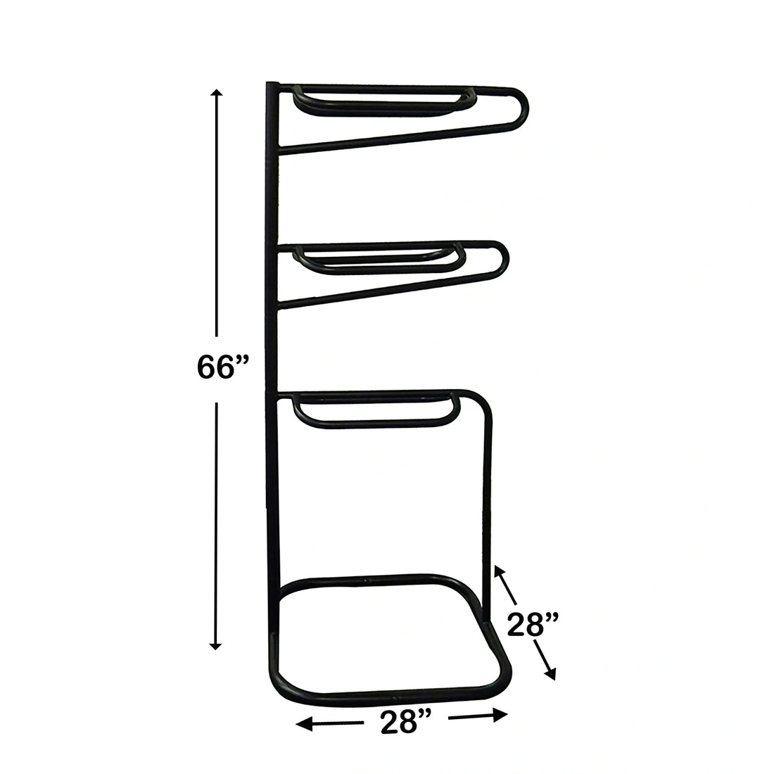 Saddle Rack 3 Tier