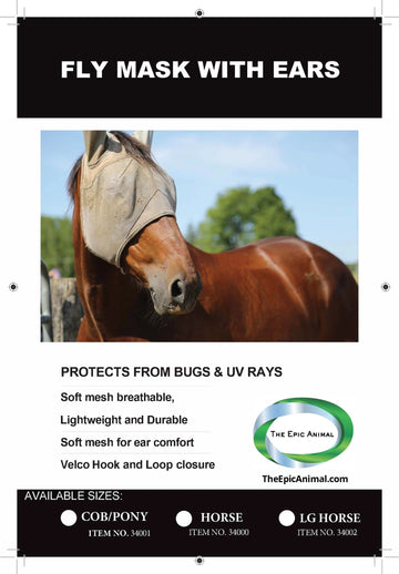 Fly Mask with Ears