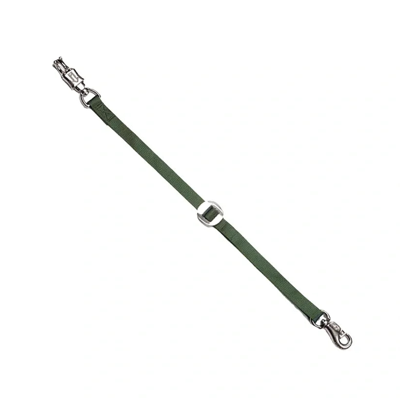 Trailer Ties Nickel Plated Bull Snap & Panic Snap 32" Long Adjustable