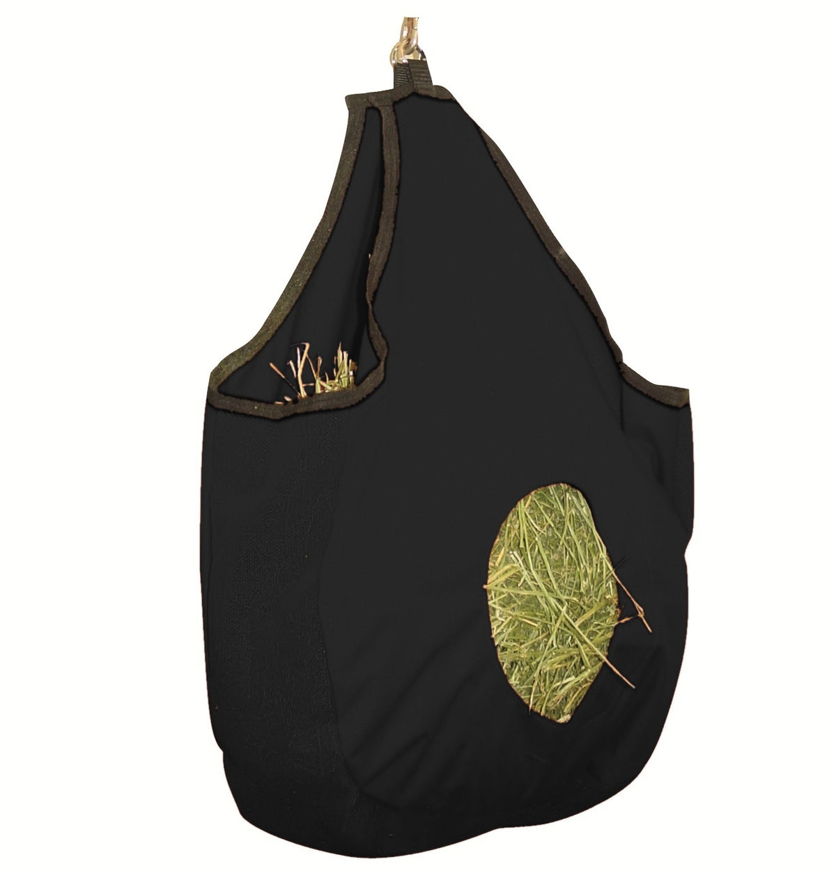 Hay Bag 28L x 22W Mesh Gusset 7.5" Feeding Hole