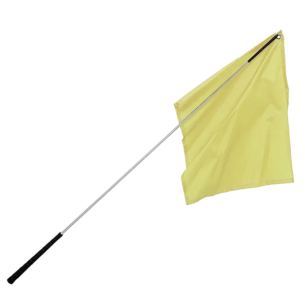 Yellow equine flag