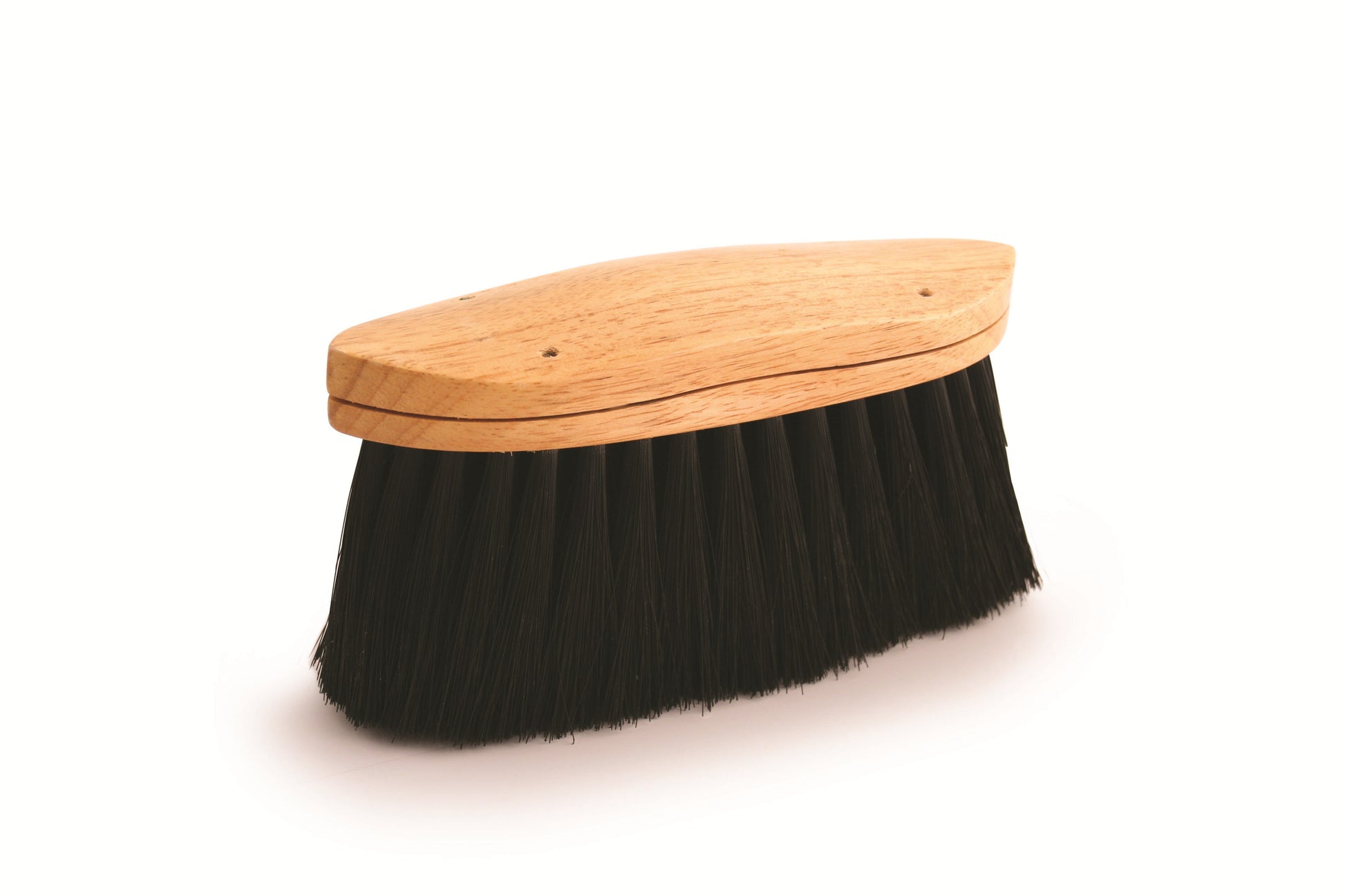 Epic Animal Soft Black Poly, Long Trim 8 1/4" Curved-Back Body Brush