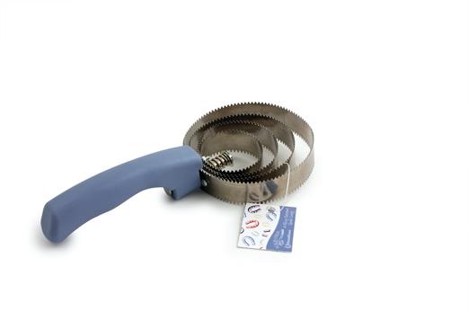 4-Ring Stainless Steel Reversible Spiral Curry Blue 