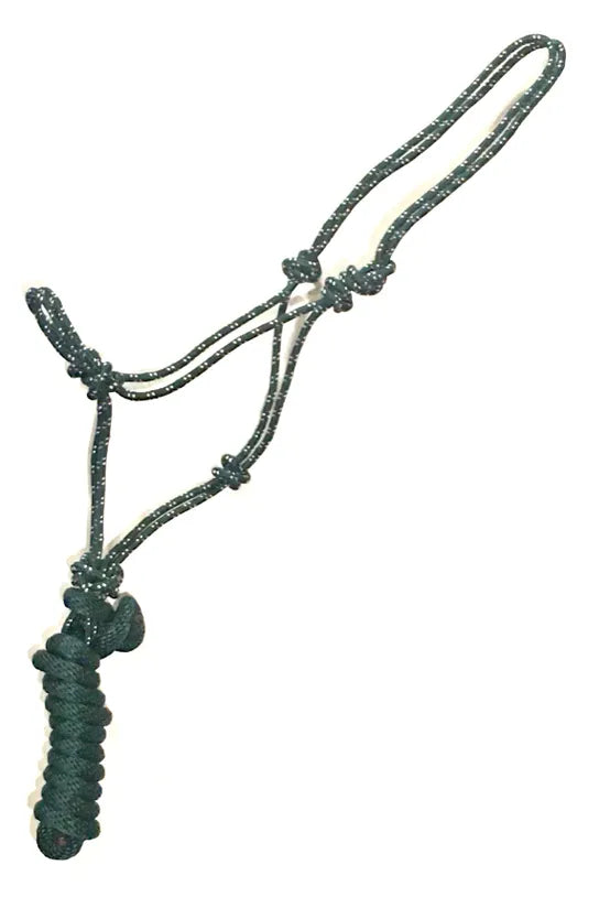 Rope Halter & 8 Foot Detachable Lead