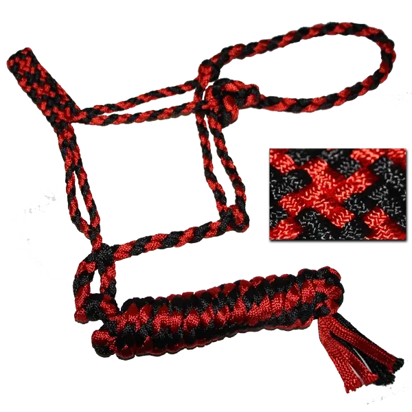 Mule Tape Halter, 10' Lead Rope, Horse Size