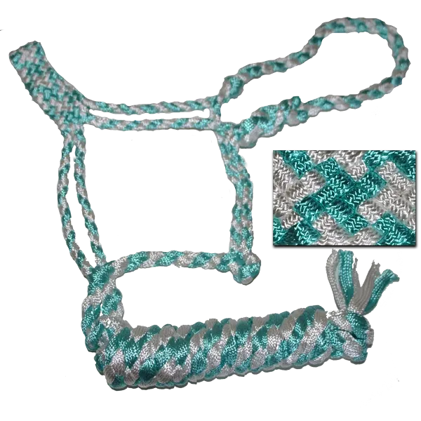 Mule Tape Halter, 10' Lead Rope, Horse Size