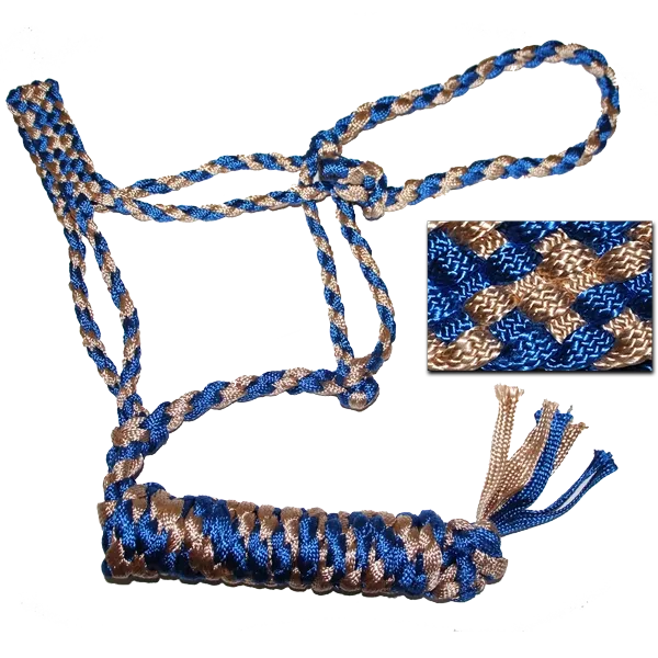 Mule Tape Halter, 10' Lead Rope, Horse Size