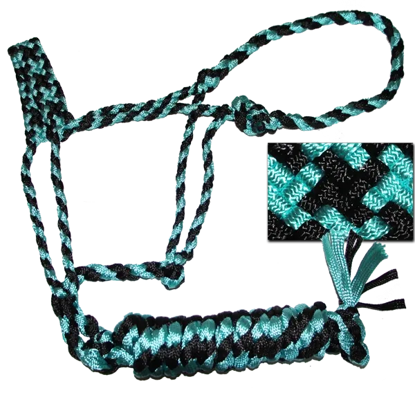Mule Tape Halter, 10' Detachable Lead Rope, Size Cob / Pony