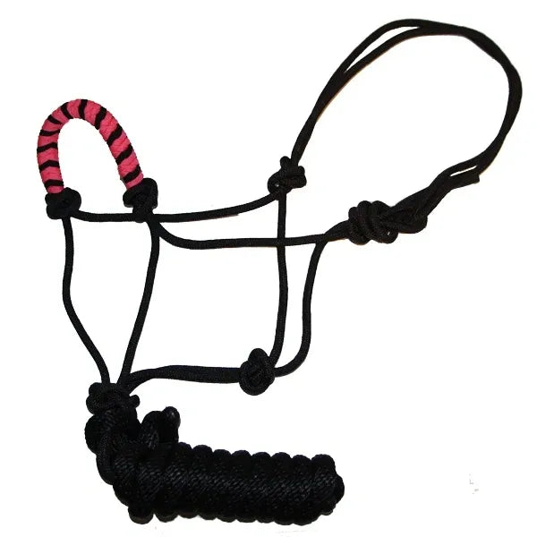 Two Tone Nose Rope Halter w/ 8' Lead – The Epic Animal