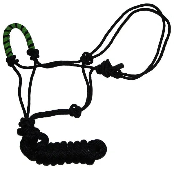 Two Tone Nose Rope Halter, 8' Lead Rope