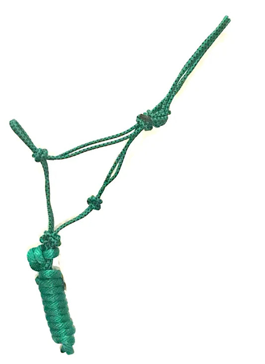 Rope Halter, Diamond Braided with 8' Lead, Colt Size