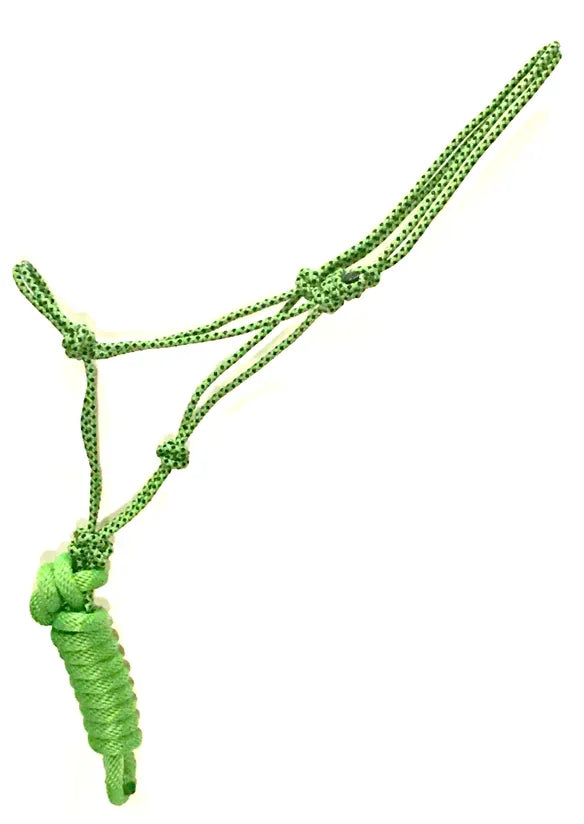 Rope Halter, Diamond Braided with 8' Lead, Colt Size