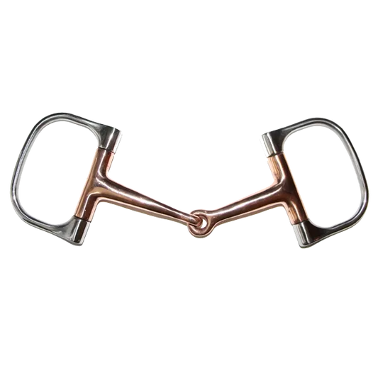 Bit SS Racing D 5" Snaffle Copper Mouthpiece #28010