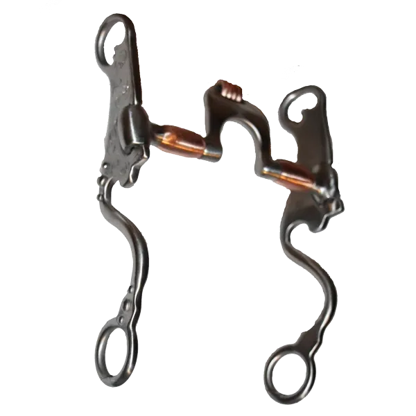 Bit Show SS Spoon with Top Roller 5" Mouthpiece #28018