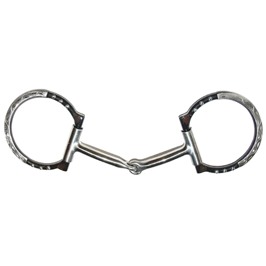 Bit Show D Snaffle Curved 5" Mouthpiece #28019