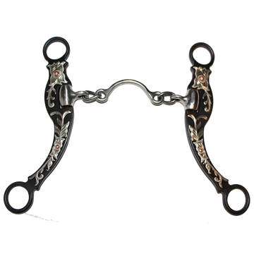 Bit SS Chain Medium Port 5" Mouthpiece #28021
