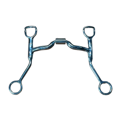 Stainless Steel Comfort Jointed Low-Port Swivel Mouth Futurity Bit #28028