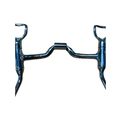 Stainless Steel Comfort Jointed Low-Port Swivel Mouth Futurity Bit #28028