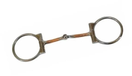 Copper Western Dee Bit 5" Snaffle #28038
