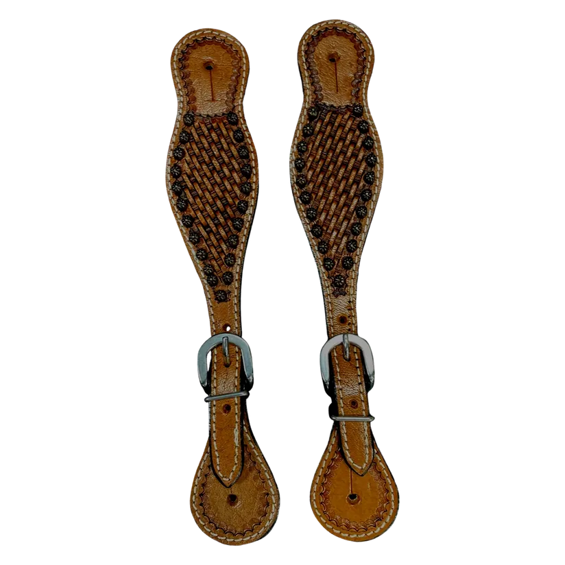 Spur Straps Tooled #29110