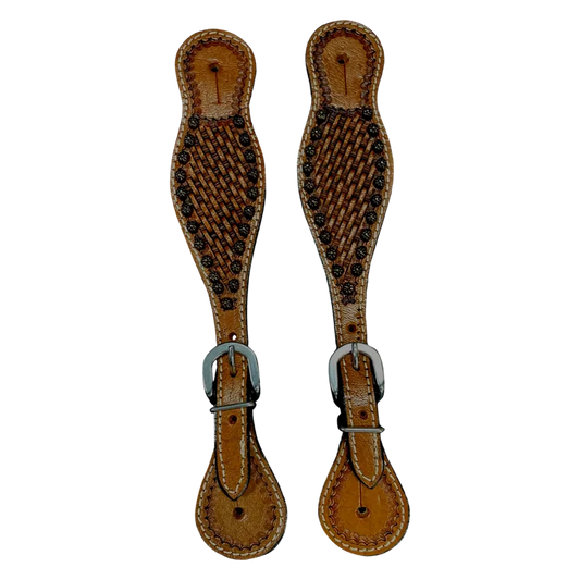 Spur Straps Tooled #29110