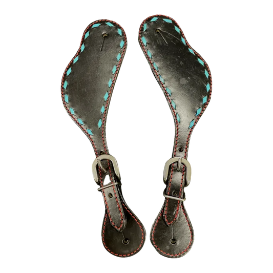 Cowboy Spur Straps with Buck Stitch #29115