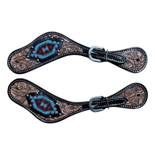Cowboy Spur Leather Straps #29124