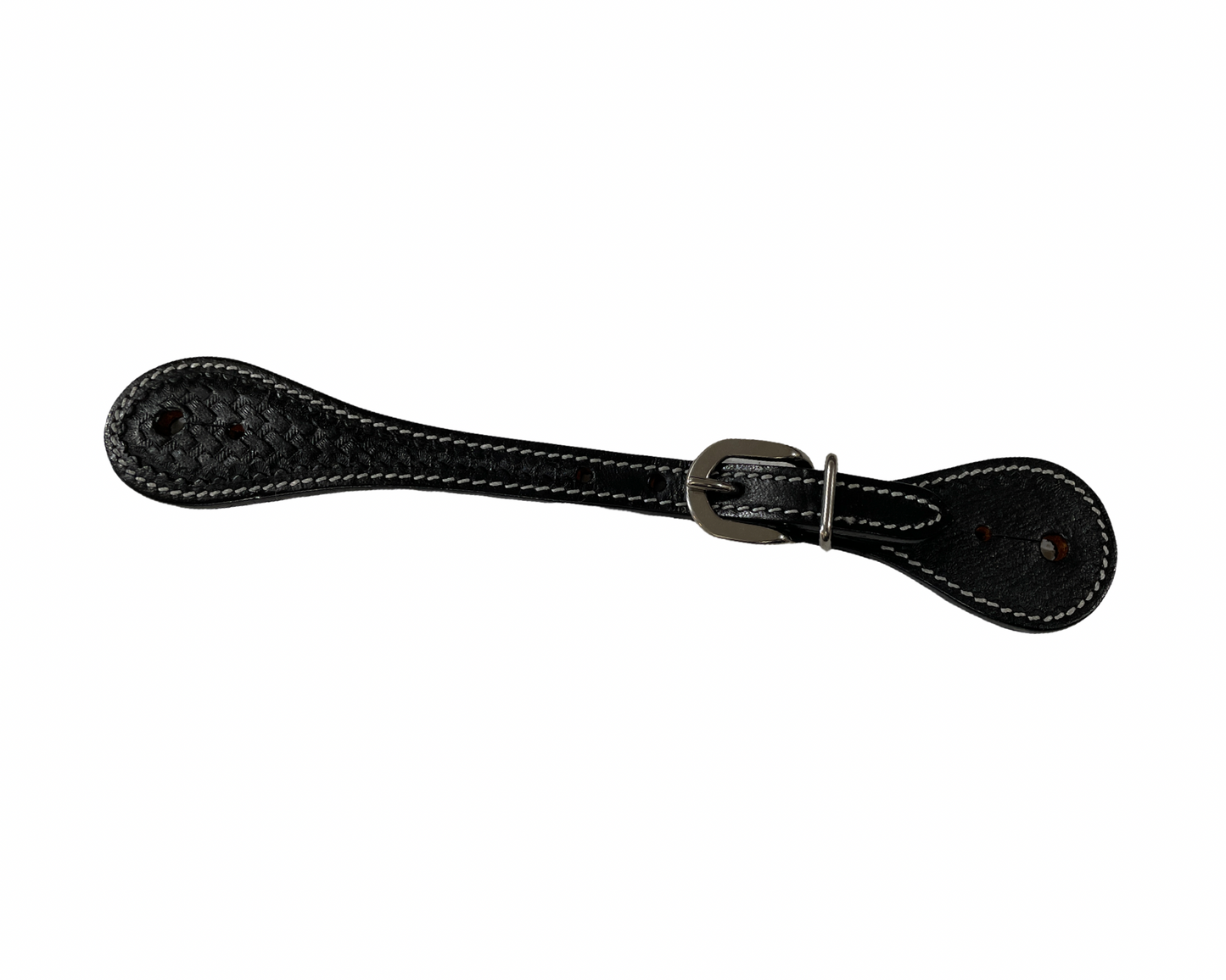 Epic Animal Black leather strap with a buckle on a white background. The Epic Animal provides premium-quality equestrian and stable supplies at unbeatable prices — trusted by retailers and riders across the U.S.