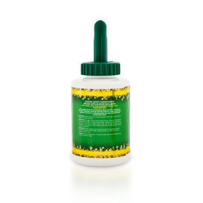 T-Hoof backside of bottle with product information