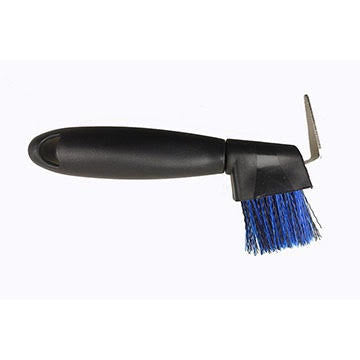 Hoof Pick with Brush 6 3/8" x 3 3/8"