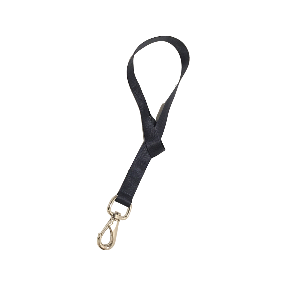 Bucket Strap 1" Nylon Webbing, Nickel Plated Snap